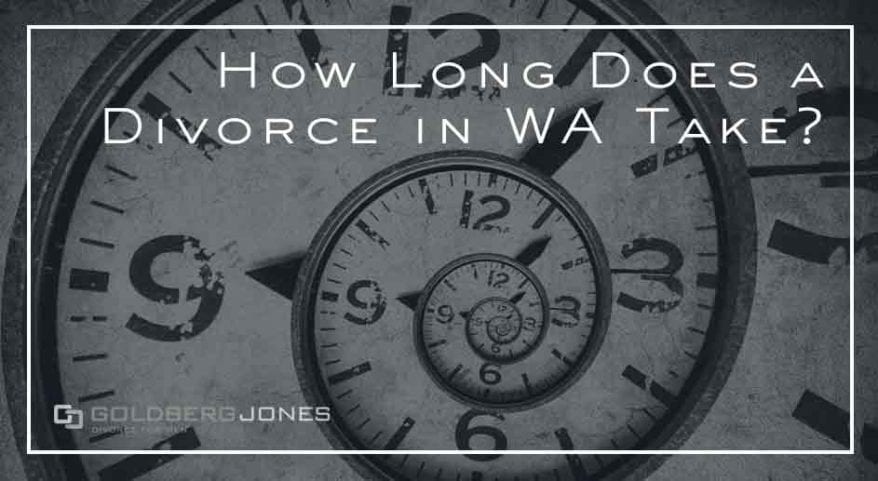 time it takes to divorce