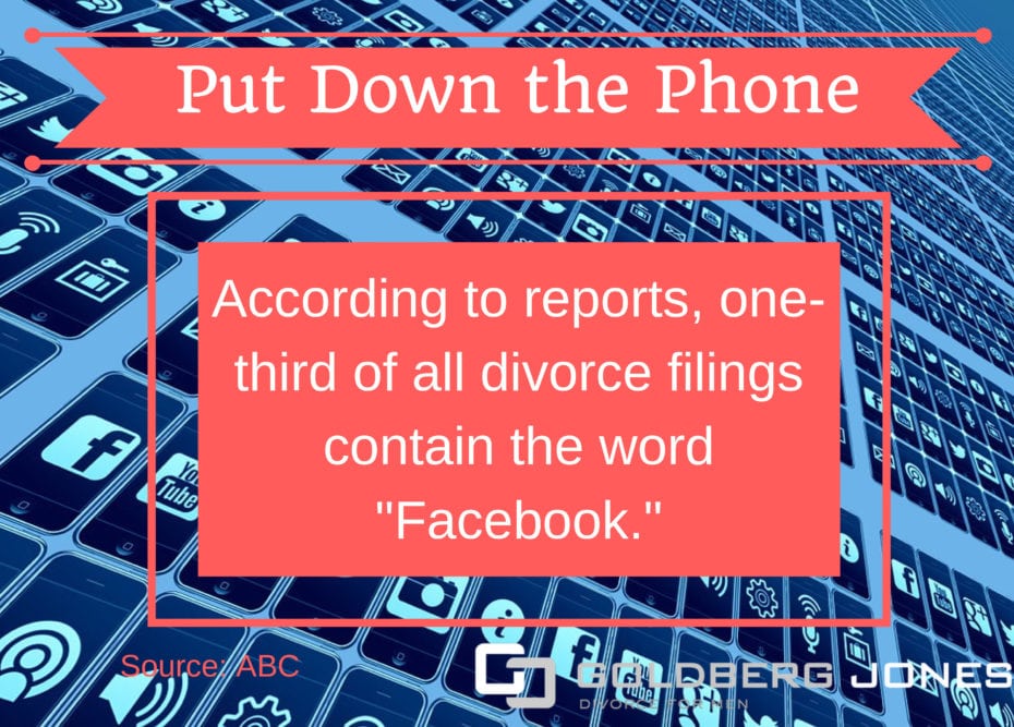 social media divorce infographic