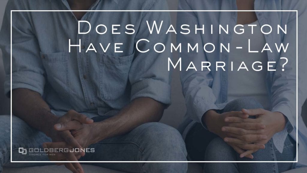 does washington state have common law marriage